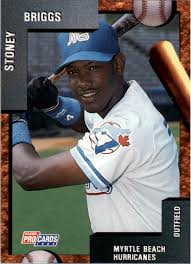 Stoney Briggs baseball card.